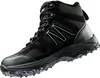 A black winter boot with spikes on the sole. Produktbild-Vorschau