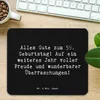 Mr. & Mrs. Panda Mousepad Spruch 59. Geburtstag - Schwarz - Produktbild-Vorschau 2