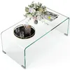 SUGIFT Couchtisch Hartglas einteilig, Glastisch Sofatisch Produktbild-Vorschau 2