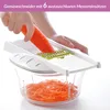 Kvota Gemüseschneider mit Auffangschale inkl. 6 Produktbild-Vorschau 5