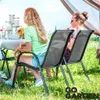 Chaise de jardin en métal, terrasse, fauteuil de balcon, Voir les images du produit 2