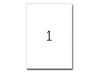 Etiketten Premium A4, weiß 210x297 mm Papier matt 10 St. Produktbild-Vorschau 14