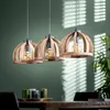 Hoyz – Hängelampe aus natürlichem Mangoholz – 3 Lampen – Produktbild-Vorschau 2