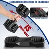 DH FitLife Verstellbare Hanteln 12kg x 2, Platzsparende Produktbild-Vorschau 2