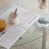 FCH Couchtisch Oval aus Glas, Rahmen aus Stahl, Produktbild-Vorschau 4
