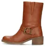 Poelman: Scarpe da donna, stivali, color marrone, casual Anteprima dell’immagine prodotto 5