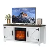 Parrot Uncle Meuble TV avec cheminée électrique 58" (147cm) Voir les images du produit 1