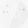 A digital thermostat display showing the current time and temperature. Podgląd zdjęcia produktu