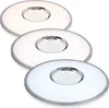 Plafon LED okrągły z pilotem LEON biały chromowany 68W Podgląd zdjęcia produktu 4