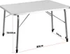 CASARIA® Table de camping en aluminium pliante réglable en Voir les images du produit 4