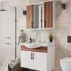 Badezimmermöbel Set Mercan 80 | Keramikwaschbecken Produktbild-Vorschau 1