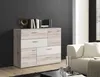 Kommode Sideboard SKIVE Optik: Sandeiche / Weiß von Forte Produktbild-Vorschau 12