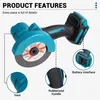 Drillpro 18V Winkelschleifer 4 Zoll, 300W, 5500RPM, Produktbild-Vorschau 4