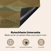 KitchenYeah© Herdabdeckplatte Muster - Grün - Gold - Farbe Produktbild-Vorschau 5