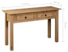 vidaXL Konzolový stolek 110x40x72 cm Borovice Panama Náhled obrázku produktu 6