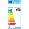 An energy efficiency label for a Philips light bulb. Produktbild-Vorschau