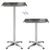 Table de jardin Table de bistrot stable en aluminium Voir les images du produit 6