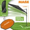 KESSER® Sonnenschirm Doppelsonnenschirm 4,6m x 2,7m | Produktbild-Vorschau 2