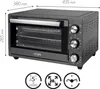 ICQN 20 Liter Minibackofen mit Airfry, Heißluftfritteuse, Produktbild-Vorschau 4