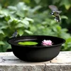 Mini laghetto da giardino rotondo nero - 52 cm - Anteprima dell’immagine prodotto 3