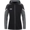 Jako Performance Kapuzenjacke Kinder - Schwarz / Anthra Produktbild-Vorschau 9