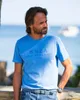 NZA New Zealand Auckland Herren T-Shirt Regular Fit Blau Produktbild-Vorschau 4