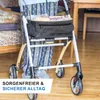 Lösch Reha Rollator Casa schmal für Wohnung & Innenbereich Produktbild-Vorschau 4