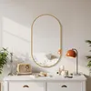 INONEFT Miroir mural ovale, 75 x 50 cm, miroir de Voir les images du produit 7