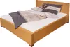 Loombett Korbbett Doppelbett Honigfarben aus Loom-Geflecht Produktbild-Vorschau 1