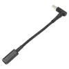 Adaptér USB C na DC 5,5 x 2,5 mm, nylonový úplet, 100 W, Náhled obrázku produktu 1