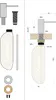 Quooker Nordic Seifenspender kurz schwarz SDBLK Produktbild-Vorschau 2