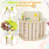 COSTWAY Klettergerüst Indoor 3er Set, klappabres Produktbild-Vorschau 7