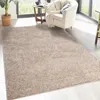 Shaggy Hochflor Teppich Wohnzimmer - 120x170 cm - Produktbild-Vorschau 1