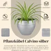 Marrakesch XXL Aluminium Blumenkübel Übertopf Ø 38 cm Produktbild-Vorschau 3