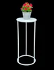 DanDiBo Blumenhocker Metall Weiß Rund 70 cm Blumenständer Produktbild-Vorschau 5