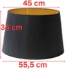 Groß Lampenschirm Tischleuchte Stehlampe Ø 55,5 cm Chintz Produktbild-Vorschau 2