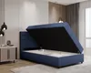 Boxspringbett 120x200, mit Bettkasten, Dunkelblau, Matratze Produktbild-Vorschau 2