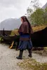 Wikinger Gugel aus Wolle "Bjomolf" Braun Produktbild-Vorschau 3