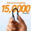 Nylon USB Type C auf 3,5mm Klinke Audio Aux Adapter für Produktbild-Vorschau 6