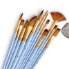 12 Stücke Feine Detail Pinsel Set Doppel Farbe Taklon Haar Produktbild-Vorschau 2