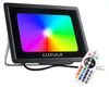 LUXULA Projecteur RGB LED LX400184, 100W, IP65, noir, avec Voir les images du produit 1