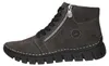 Zapatos de cordones grises para mujer de la marca Rieker, Vista previa de la imagen del producto 33