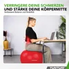 Tunturi Anti Burst Fitnessball mit Pumpe - Yoga-Ball 75 cm Produktbild-Vorschau 6