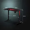 Diablo Chairs DIABLO X-MATE 1000 gaming desk black Anteprima dell’immagine prodotto 14