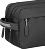 A close-up view of a black toiletry bag. Náhled obrázku produktu