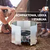EVOCAMP Składana ochrona przed wiatrem do kuchenki gazowej, Podgląd zdjęcia produktu 4