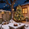 LILIIN Kunstkerstboom, 180 cm met verlichting, kunstsneeuw Productafbeelding-voorbeeld 8