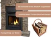 Naturale Cesto Portalegna in Vimini 50x35 cm con Manici – Anteprima dell’immagine prodotto 4