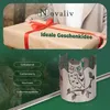 Gartenfackel für draußen Motiv Eule - Rost - Set: Produktbild-Vorschau 4