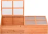 vidaXL Serra da giardino in legno 180x57x62 cm Anteprima dell’immagine prodotto 1